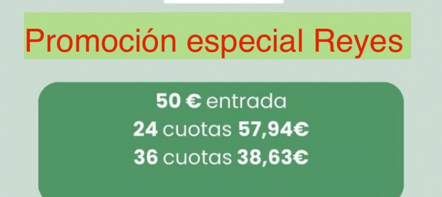 0% Interés y regalo cortador SÓLO hoy y mañana 6y7enero