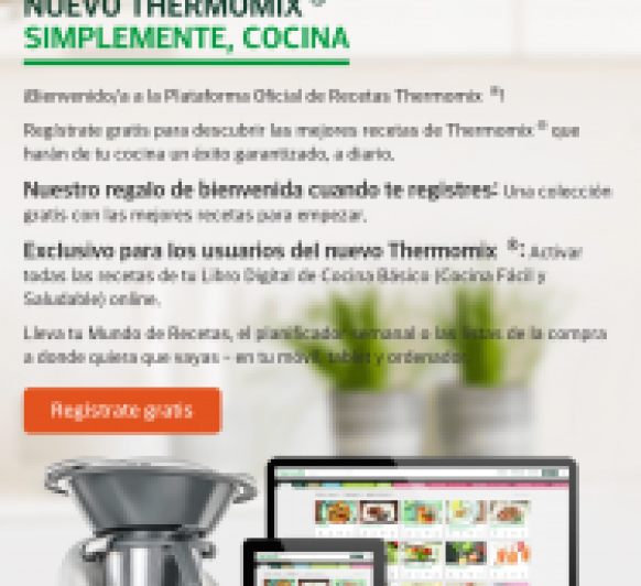 Nueva Plataforma de recetas Thermomix®  