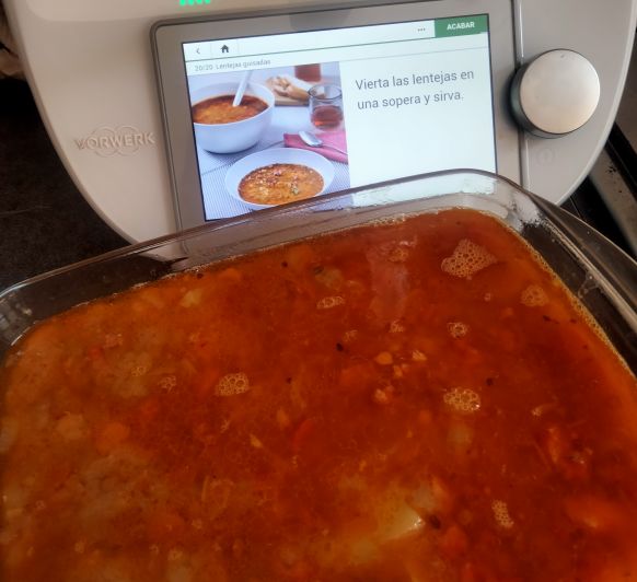 LENTEJAS GUISADAS A MI MANERA